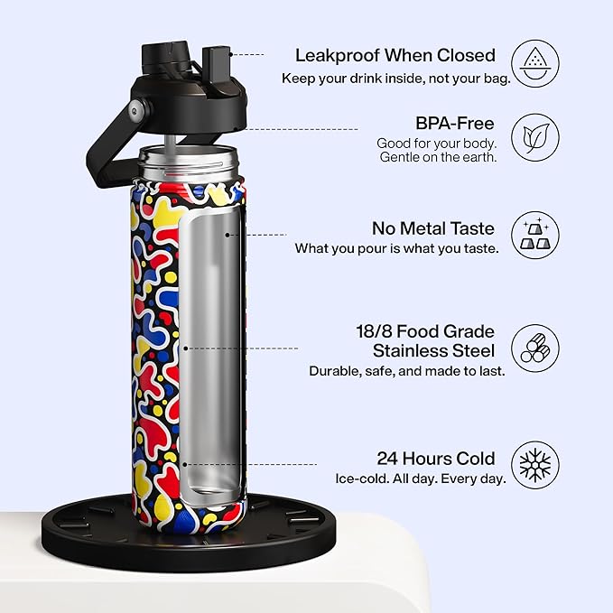 ENCOOL Insulated Water Bottle - Image 2