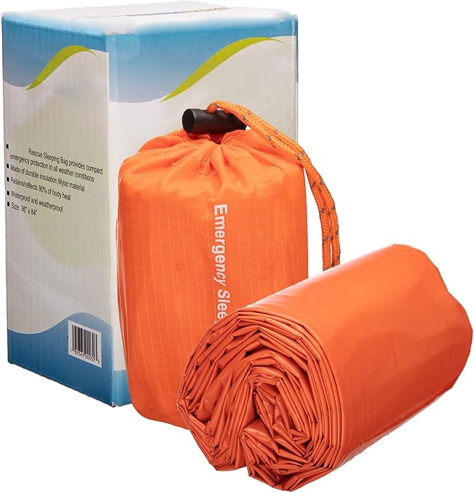 NovaMedic Emergency Sleeping Bag 5 Pack – 84"x36" Thermal Mylar Survival Bivy - Image 5