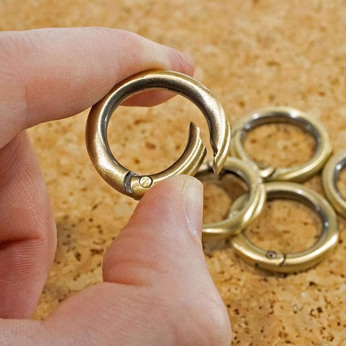 Paracord Planet Spring Gate O Rings – Available in 3/4 Inch and 1 Inch Sizes – - Image 4