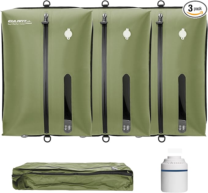 Reusable Vacuum Bags for Travel by EULANT