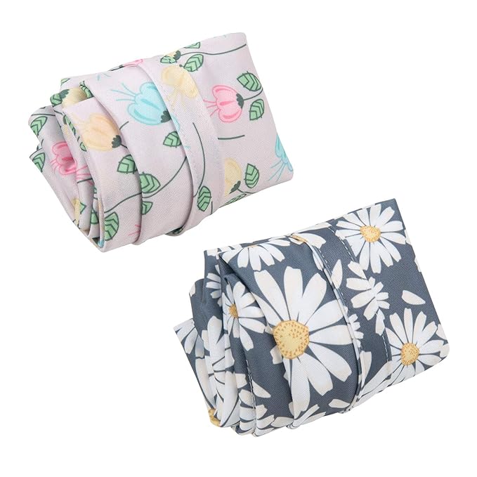 ALVABABY 2pcs Cloth Diaper Wet Dry Bags Waterproof Reusable - Image 3