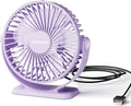 TriPole Desk Fan USB Powered Mini Portable Fan 3 Speeds Strong Airflow Small by TriPole
