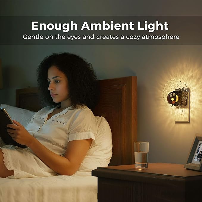L LOHAS LED Shell Night Light, Night Lights Plug into Wall, Dimmable - Image 7
