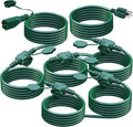 50Ft Outdoor Extension Cord Multiple Plugs- Evenly Spaced 6 Outlets Plugs by EasyToOperateLow-CostSolution