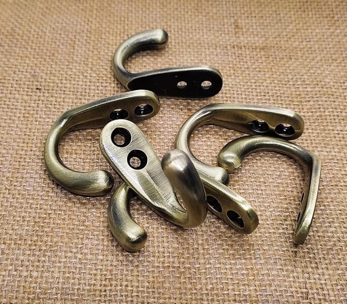 FAPBADRI Multipurpose Hooks, Used to Hang Clothes, Curtain Hold Backs, Antique by FAPBADRI