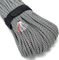 PSKOOK Survival Paracord Parachute Fire Cord Survival Ropes Red Tinder Cord PE by PSKOOK