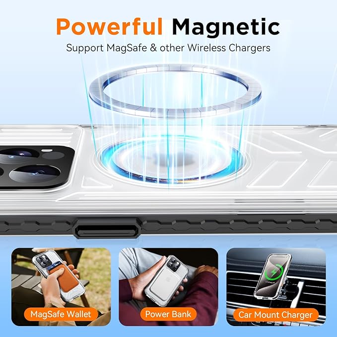 WIFORT for iPhone 15 Pro Max Waterproof Case, 360 Full Body Sealed Protection - Image 4