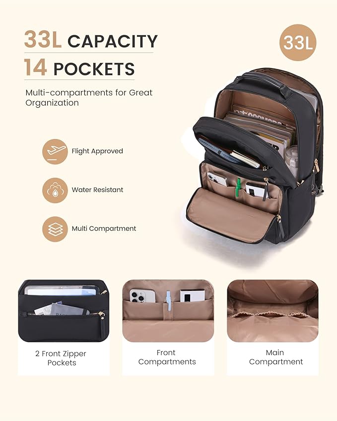 LOVEVOOK Laptop Backpack for Women - Image 4