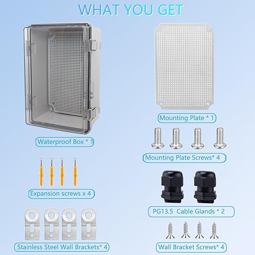 IP67 Waterproof Junction Box, ABS Plastic Electrical Enclosure - Image 7