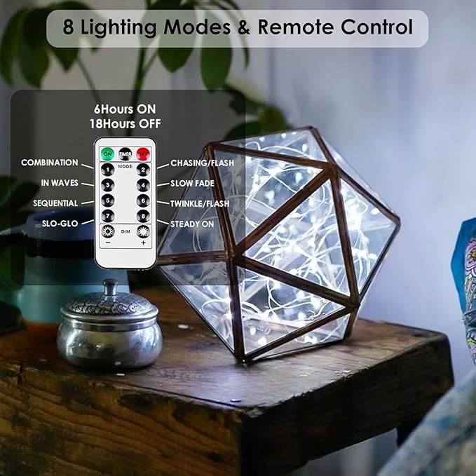 4-Pack Fairy Lights Battery Operated - Image 4