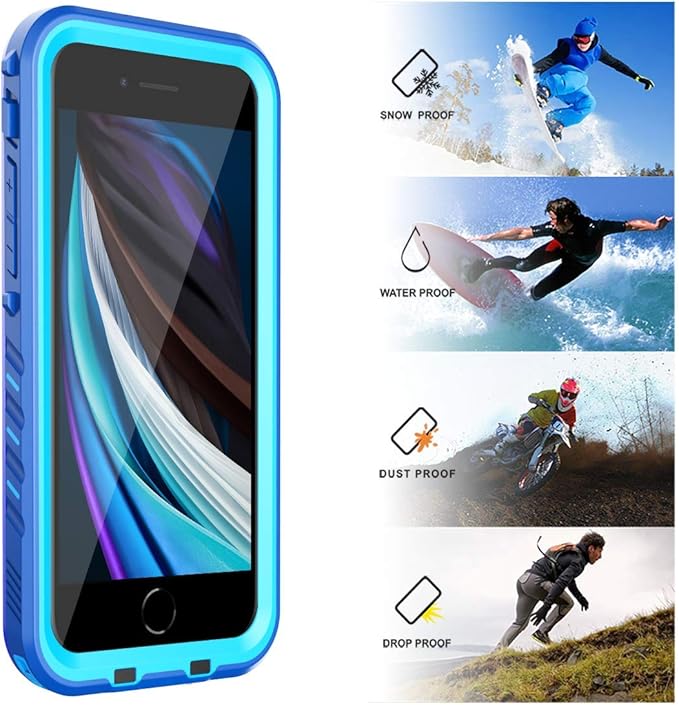 SPORTLINK Waterproof Case for iPhone SE 3rd 2022/iPhone SE 2nd 2020/iPhone 7/8 - Image 2