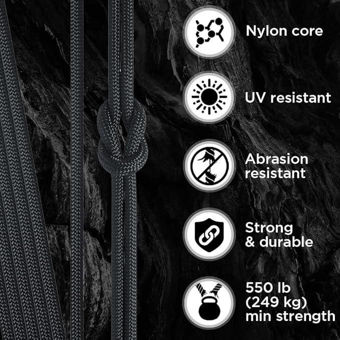 TECEUM Reflective Paracord Rope 1000 – 1000ft/200ft/100ft/50ft – 40+ Colors – - Image 3