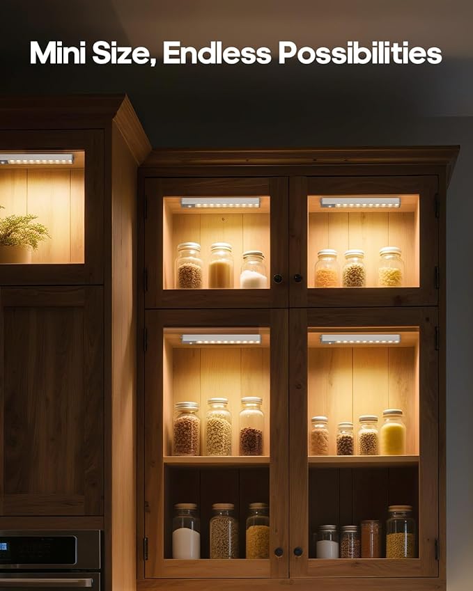 GOODEA 6 Pack Led Under Cabinet Lights Wireless - Image 7