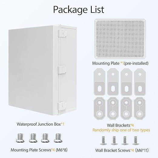Electrical Box IP65 Waterproof Dustproof ABS Plastic Enclosure Outdoor and - Image 7