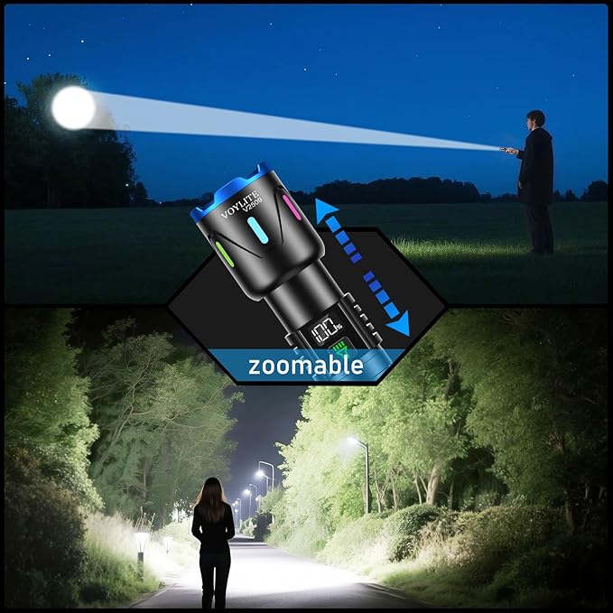 Flashlights High Lumens Rechargeable 5000mAh - Image 3