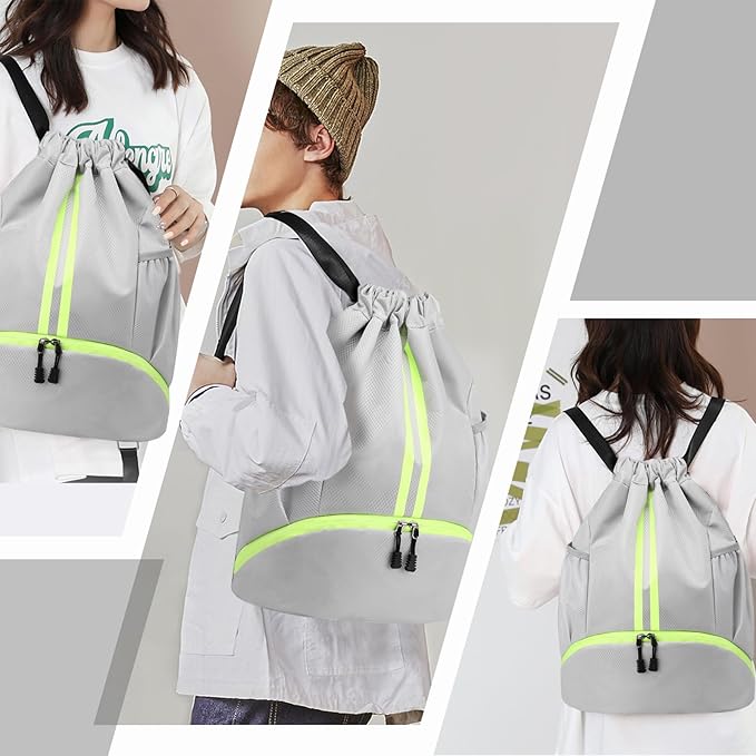 Hoedia Sports Drawstring Backpack - Image 8