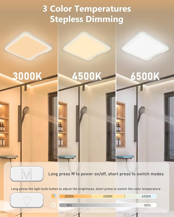 Rechargeable Motion Sensor Ceiling Light - Image 5