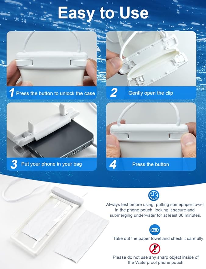 wellhouse 3D Waterproof Phone Pouch - Image 6