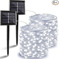 Solar String Lights Outdoor, 2 Pack 144FT 400 LED Solar Twinkle Lights by BHCLIGHT