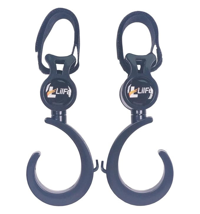 Baby Stroller Hooks for Hanging, Perfect Mummy Hook for Stroller, Walker and - Image 7