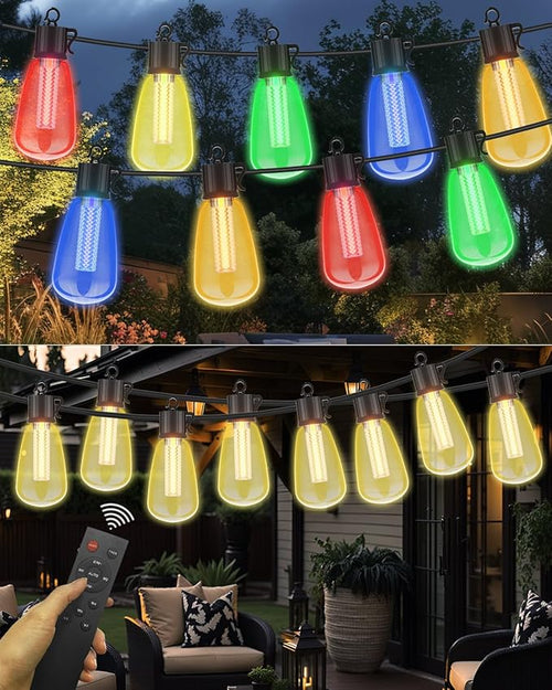 98FT Outdoor String Lights by AvatarControls