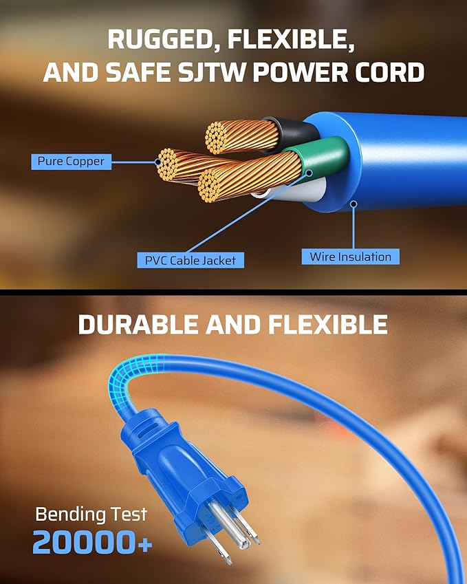 DEWENWILS Extension Cord Reel - Image 4