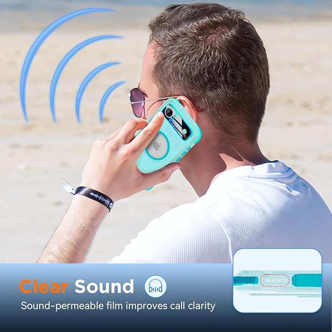 WIFORT for iPhone 17 Air Waterproof Case, - Image 9