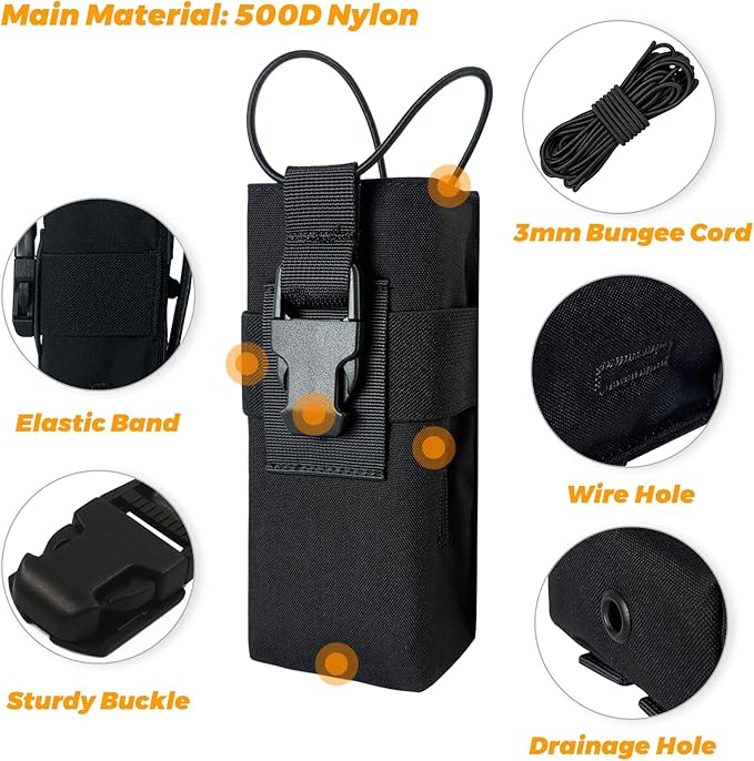 Radio Holster Walkie Talkie Pouch - Image 4