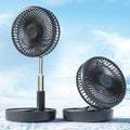 Primevolve Battery Operated Fan, Portable Rechargeable USB Floor Table Desk Fan by Primevolve
