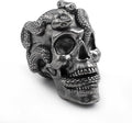 Skull Paracord Bead, 0.75x0.56x0.78 inches, by FLAMEDUKEParacordBeads