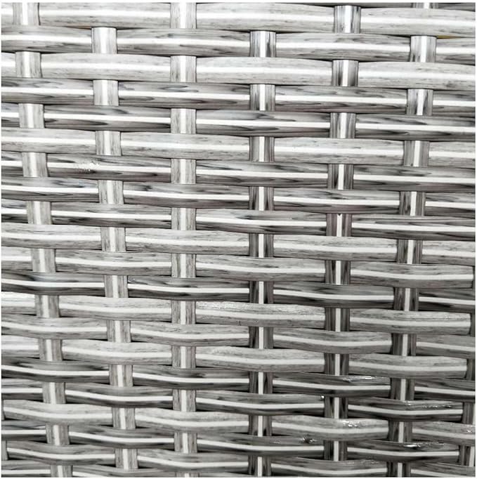 Gradient Grey Rattan Weaving Material by Unknown