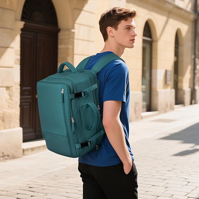Hanples Personal Item Backpack, Travel Backpack - Image 3