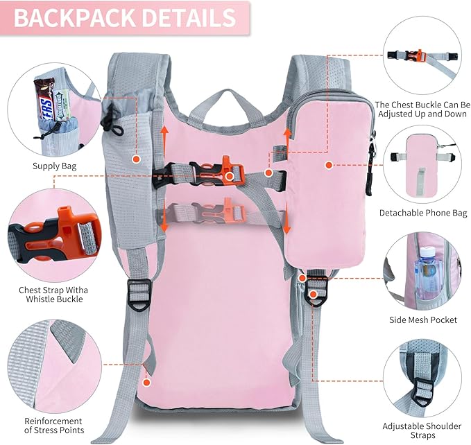 Hiking Backpack 10L/15L Small Daypack Lightweight Packable Travel Foldable - Image 5