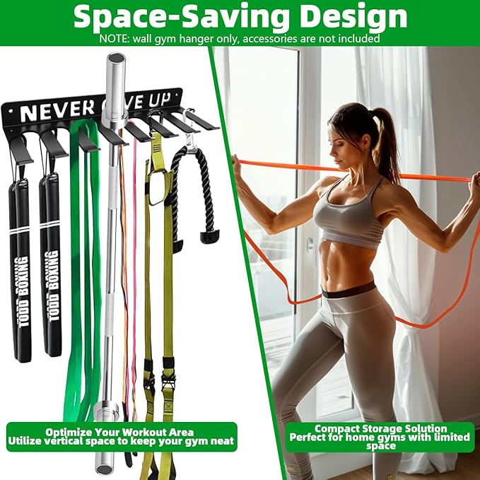 Home Gym Accessories Organization Storage Rack Equipment - Image 3