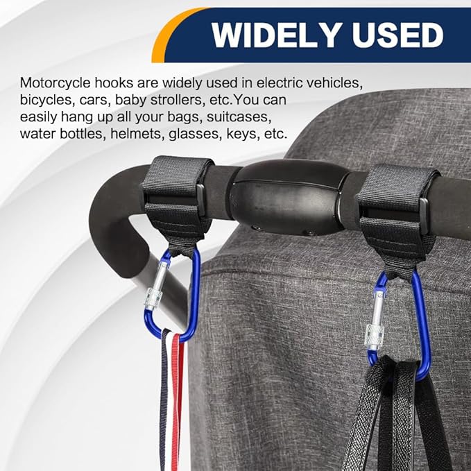 2 Pack UTV Hook for Hanging Headsets, Helmet and Goggles - Image 6