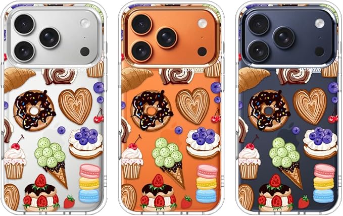 MOSNOVO for iPhone 17 Pro Case, Shockproof Military-Grade Protection 6.6ft Drop - Image 3