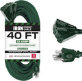 IRON FORGE CABLE 40 Foot Outdoor Extension Cord by IronForgeCable