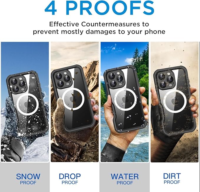 AICase Waterproof Case for iPhone 16 Pro Max - Image 3