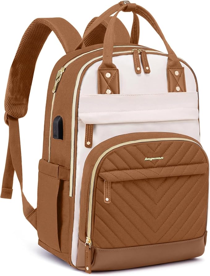 Laptop Backpack for Women Work Bookbag: 15.6 Inch College Backpacks - Image 8