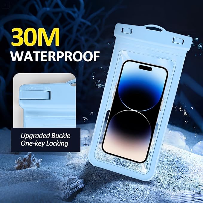 MOLOPPO Waterproof Phone Pouch, - Image 4