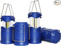 Lichamp LED Camping Lantern, 4 Pack Battery Powered Flashlight by Lichamp