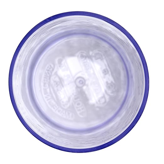 G.E.T. 3316-CL Heavy-Duty Shatterproof Plastic Pebbled Tumbler, 16 Ounce - Image 4