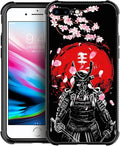 for iPhone 7/8 Case, Sakura Japanese Samurai Pattern Graphic Design Girl Boy by FKBRCL4U