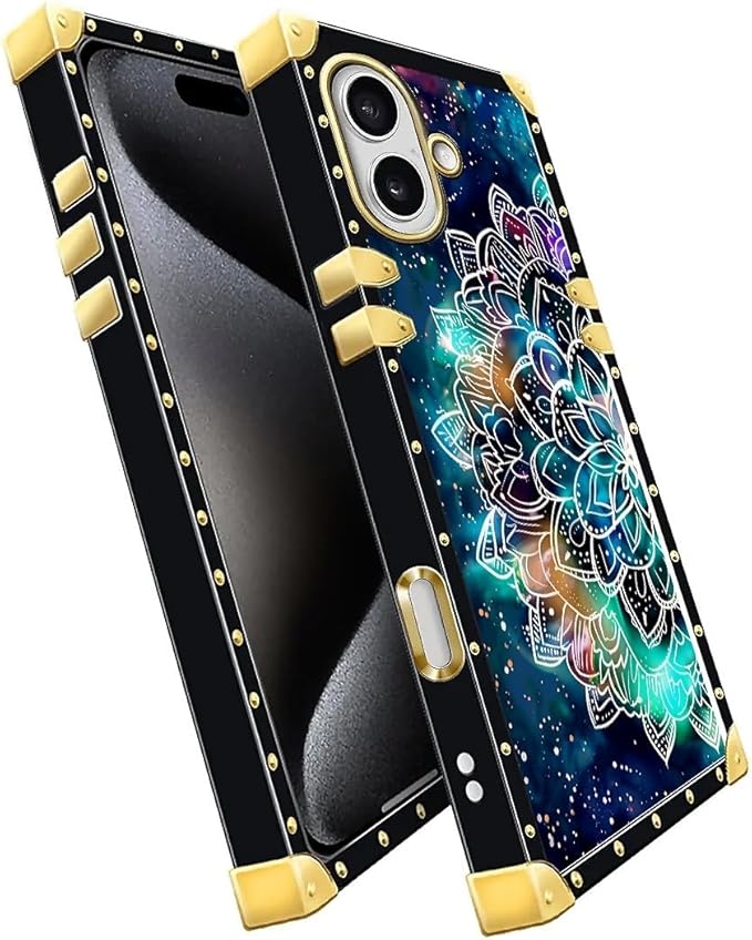 for iPhone 17 Case Luxury Golden Decoration - Image 3