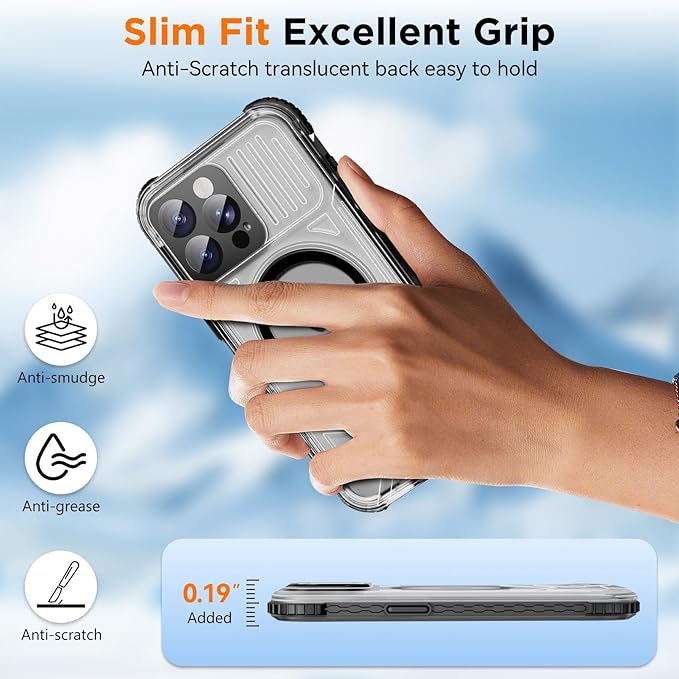 WIFORT for iPhone 15 Pro Max Waterproof Case, 360 Full Body Sealed Protection - Image 6
