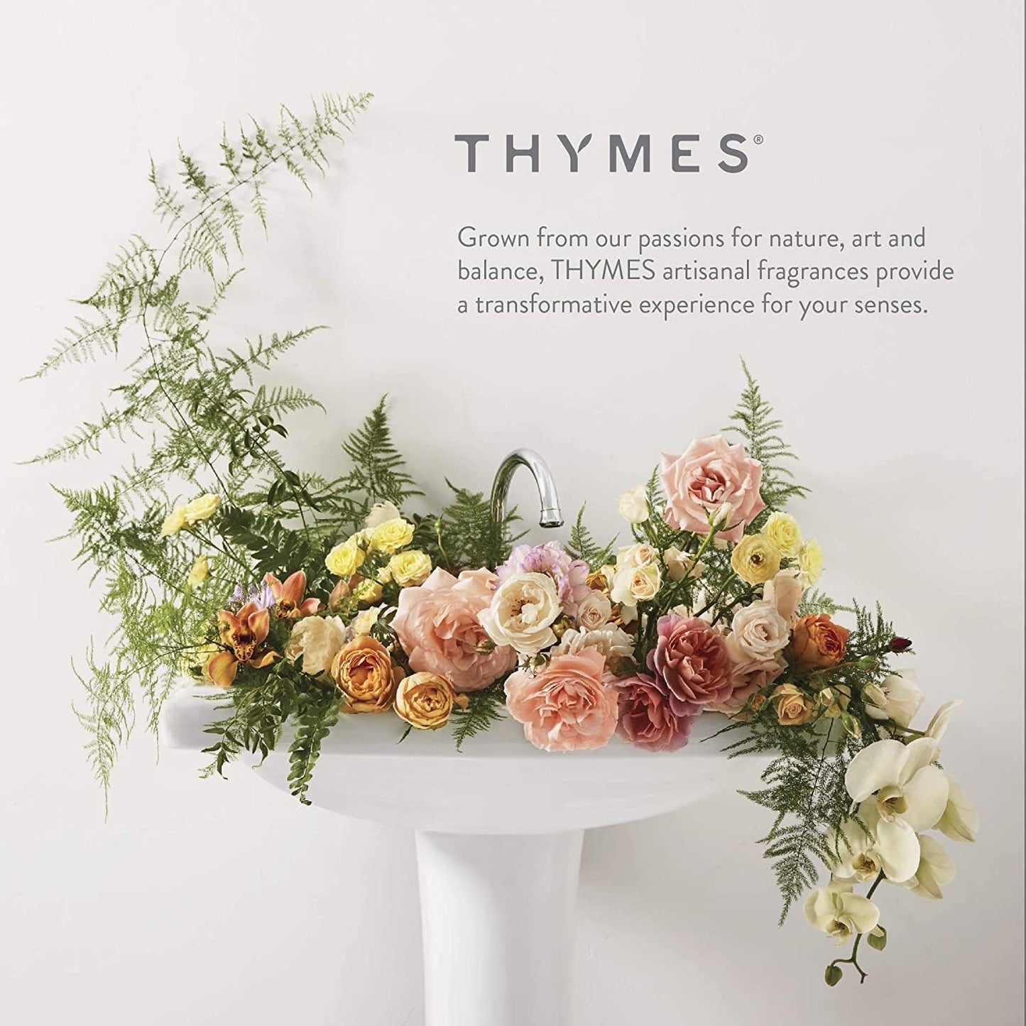 Thymes Reed Diffuser Oil - 7.75 Fl Oz - Goldleaf Gardenia