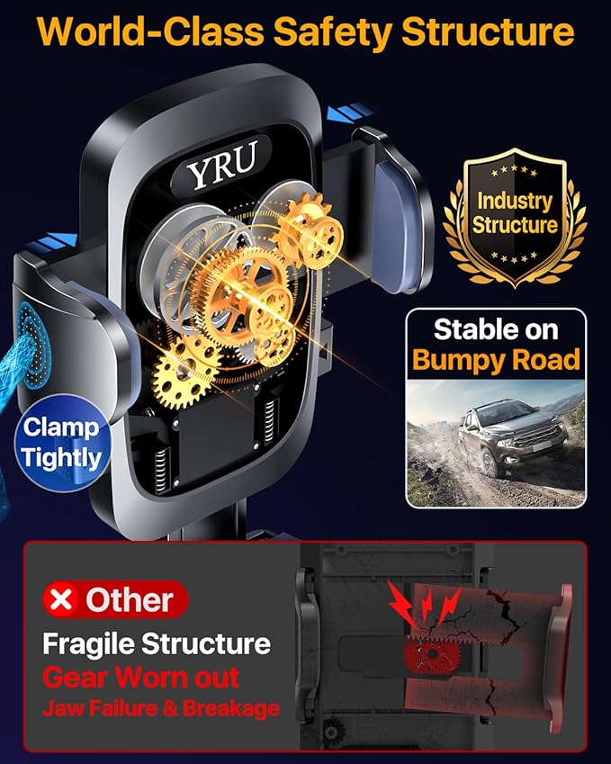 YRU Dashboard Cell Phone Holder - Image 6