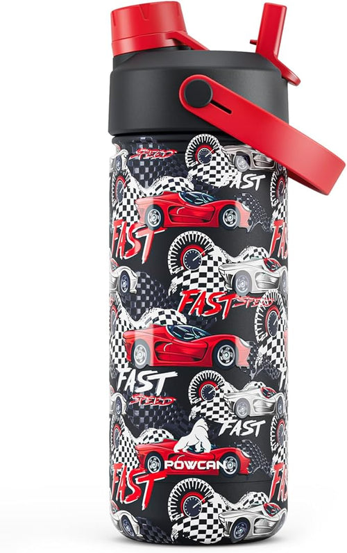 18 oz Stainless Steel Water Bottle by POWCAN