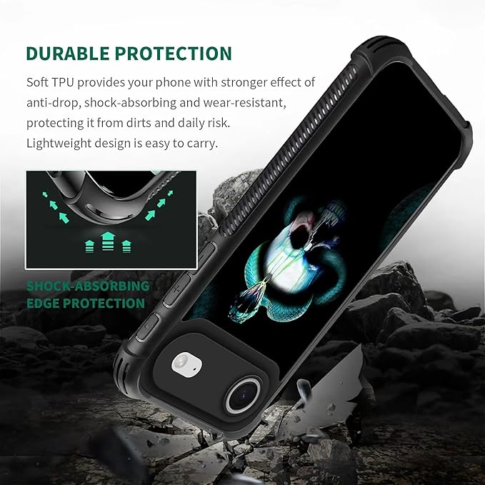 for iPhone 17 Air Case, for MagSafe Graphic Design for Girl Boy Soft Silicone - Image 6