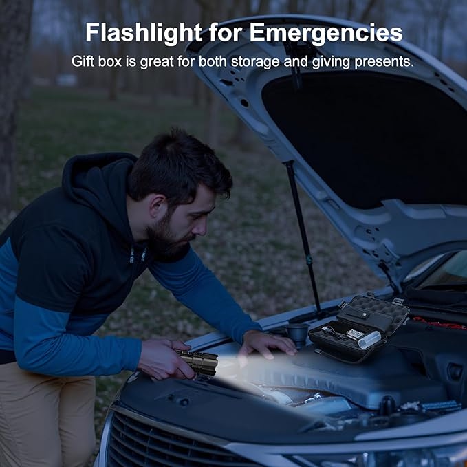 Flashlight 10000 High Lumens Rechargeable - 30W Super Bright LED Flash Light | - Image 9